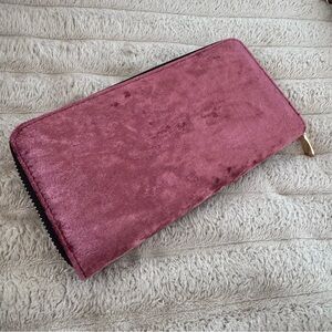 Mauve Velvet Women's Wallet